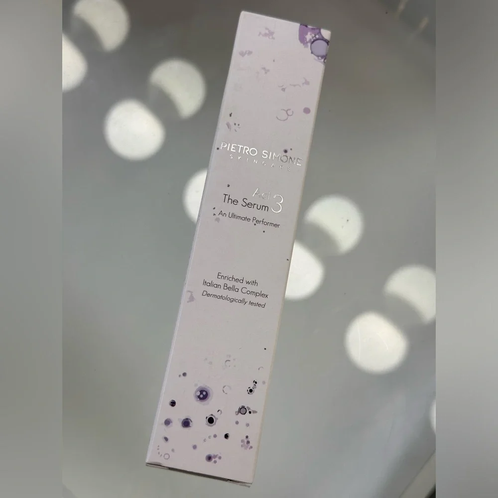 Pietro Simone Anti Aging Skincare Essential Act 3: The Serum 1.7 fl oz 50 ml